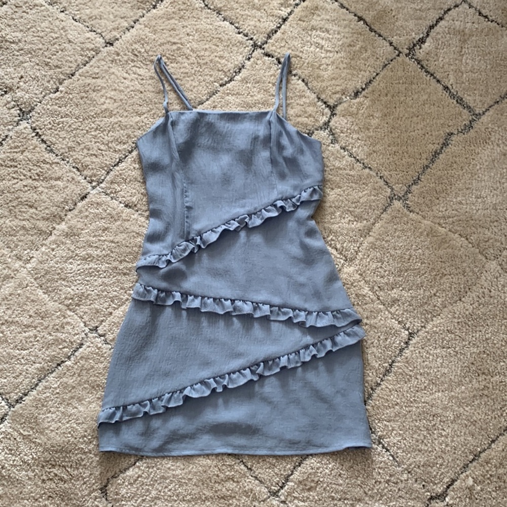 DILLARDS BLUE DRESS